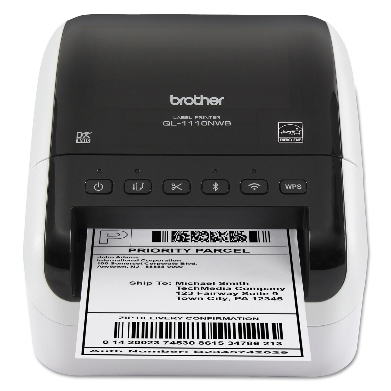 Brother QL1110NWB Wide Format Professional Label Printer with Multiple Connectivity Options